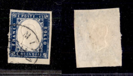 Regno - Vittorio Emanuele II - 1863 - 15 Cent (11) Usato - Bordo Foglio In Basso - Other & Unclassified