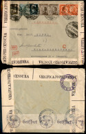 Regno - Vittorio Emanuele III - 5 Cent Leoni (81) + Due 40 Cent Michetti (84) A Validità Scaduta + Imperiale (243 + 246) - Autres & Non Classés