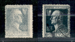 Regno - Vittorio Emanuele III - 1927 - 50 Cent Volta (211ka) - Decalco Spostato - Usato - Non Catalogato - Otros & Sin Clasificación