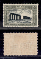 Regno - Vittorio Emanuele III - 1928 - 50 Cent + 20 Cent Milizia 2° (221) Ottimamente Centrato - Gomma Originale - Autres & Non Classés