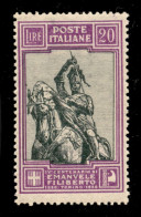 Regno - Vittorio Emanuele III - 1928 - 20 Lire Filiberto (238) - Gomma Integra - Ottimamente Centrato (300) - Autres & Non Classés