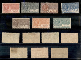 Regno - Servizi - 1926/1928 - Posta Aerea (2A/7) - Serie Completa - Gomma Originale (180) - Autres & Non Classés