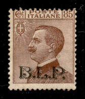 Regno - B.L.P - 1923 - 85 Cent (18) - Gomma Originale E Invisibile Traccia Di Linguella (450) - Altri & Non Classificati