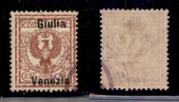 Occupazioni I Guerra Mondiale - Venezia Giulia - 1919 - 2 Cent (20d) Usato - Giulia Venezia (120) - Andere & Zonder Classificatie