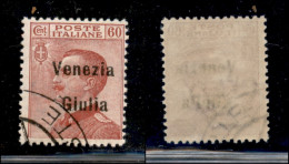 Occupazioni I Guerra Mondiale - Venezia Giulia - 1918 - 60 Cent Michetti (28) Usato (350) - Sonstige & Ohne Zuordnung