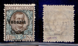 Occupazioni I Guerra Mondiale - Venezia Giulia - 1918 - 1 Lira (29) - Gomma Originale (140) - Otros & Sin Clasificación