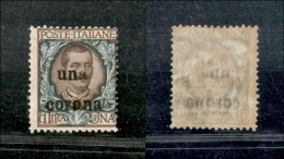 Occupazioni I Guerra Mondiale - Dalmazia - 1919 - 1 Corona Su 1 Lira (1b) Con A Piccola - Gomma Integra (135) - Sonstige & Ohne Zuordnung