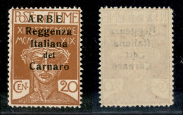 Occupazioni I Guerra Mondiale - Arbe - 1920 - 20 Cent (7) - Gomma Integra (275) - Otros & Sin Clasificación