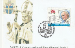 MAXIMUM CARD PAPA 2014 VATICANO (MCX247 - Maximumkaarten