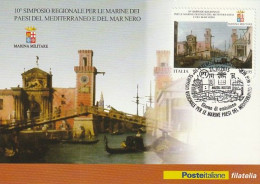 MAXIMUM CARD SIMPOSIO MARINE  2015  (MCX78 - Cartes-Maximum (CM)