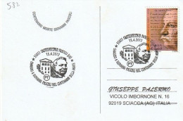MAXIMUM CARD PASCOLI 2012  (MCX587 - Cartes-Maximum (CM)