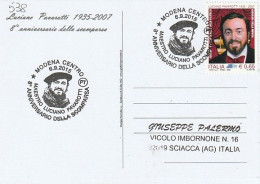 MAXIMUM CARD PAVAROTTI 2015  (MCX538 - Maximumkaarten