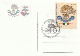 MAXIMUM CARD CARABINIERI 2014  (MCX532 - Cartes-Maximum (CM)