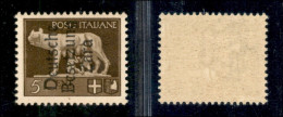 Occupazioni Straniere Di Territori Italiani - Occupazione Tedesca - Zara - 1943 - 5 Cent (1 - Secondo Tipo) - Gomma Inte - Otros & Sin Clasificación