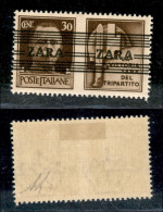 Occupazioni Straniere Di Territori Italiani - Occupazione Tedesca - Zara - 1943 - 30 Cent Milizia (34/II + IV) - A Diver - Autres & Non Classés