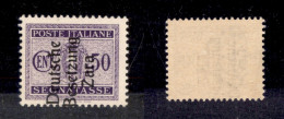 Occupazioni Straniere Di Territori Italiani - Occupazione Tedesca - Zara - 1943 - 50 Cent (7c) - Soprastampa Spostata A  - Sonstige & Ohne Zuordnung