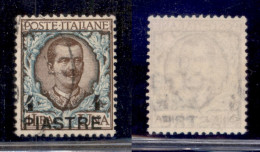 Uffici Postali All'Estero - Levante - Costantinopoli - 1908 - 4 Piastre Su 1 Lira (16) Usato (120) - Andere & Zonder Classificatie