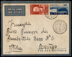 Colonie - Africa Orientale Italiana - Neghelli Galla E Sidama (P.ti 10) - Aerogramma Per Rovigo Del 22.5.37 (Eritrea 21  - Andere & Zonder Classificatie