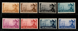 Colonie - Africa Orientale Italiana - 1941 - Fratellanza D'Armi (34/40 + 21 Aerea) - Emissione Completa - Gomma Integra - Andere & Zonder Classificatie