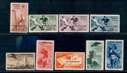 Colonie - Egeo - Emissioni Generali - 1934 - Calcio (75/79 + Aerea 34/37) - Emissione Completa (1.040) - Altri & Non Classificati