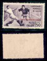 Colonie - Egeo - Emissioni Generali - 1934 - 50 Cent Calcio (77) - Gomma Originale - Andere & Zonder Classificatie