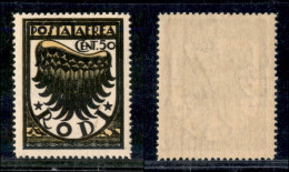 Colonie - Egeo - Emissioni Generali - 1934 - 50 Cent Ala (30caa) - Filigrana Lettere (doppia Fila) - Gomma Integra (150) - Altri & Non Classificati