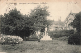 FRANCE - Chartres - Square Du Lycée Et Monument Noel Ballay - Carte Postale Ancienne - Chartres