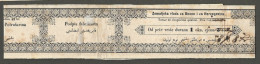 Bande  Tabac  A Priser   1870  - 1900  -zemaljska Vlada  Za Bosnu I Za  Hercegovinu  -  - Bosnie - Hercegovie - Documenten