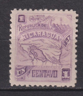 Timbre Neuf* Du Nicaragua De 1896 N°81 MH - Nicaragua