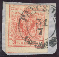 1850. Typography 3kr, PANCSOVA - ...-1867 Prephilately