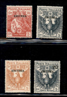 Colonie - Eritrea - 1916 - Croce Rossa (41/44) - Serie Completa - Gomma Integra (400) - Andere & Zonder Classificatie