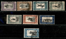 Colonie - Eritrea - 1930 - Pittorica (155/161 + 159a) - 8 Valori Usati - Autres & Non Classés