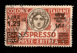 Colonie - Eritrea - 1935 - 1,25 Lire Su 60 Cent (10 - Espressi) Usato - Autres & Non Classés