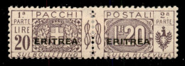 Colonie - Eritrea - 1924 - 20 Lire (21) - Gomma Originale (500) - Altri & Non Classificati