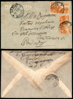 Colonie - Etiopia - 75 Cent (6) + 75 Cent (6) Difettoso In Basso - Aerogramma Da Dessie A Padova Del 12.3.37 - Other & Unclassified