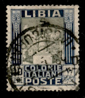 Colonie - Libia - 1921 - 10 Lire Pittorica (32a) Usato (300) - Otros & Sin Clasificación