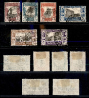 Colonie - Libia - 1928 - Seconda Fiera (72/77) - Serie Completa Usata - 6 Valori (180) - Autres & Non Classés