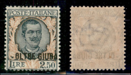 Colonie - Oltre Giuba - 1926 - 2.50 Lire Floreale (44) - Gomma Originale - Leggera Traccia Di Linguella (200) - Other & Unclassified
