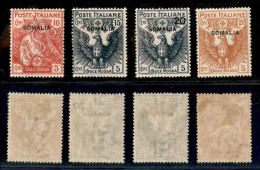 Colonie - Somalia - 1916 - Croce Rossa (19/22) - Serie Completa - 4 Valori - Gomma Originale (440) - Altri & Non Classificati