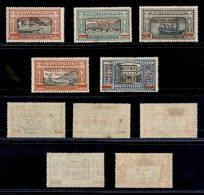 Colonie - Somalia - 1924 - Manzoni (55/59) - 5 Valori - Gomma Originale (240) - Altri & Non Classificati