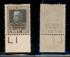 Colonie - Somalia - 1928 - 50 Cent Parmeggiani (117) Bordo Foglio - Gomma Integra (150) - Other & Unclassified