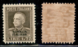 Colonie - Somalia - 1928 - 1.75 Lire Parmeggiani (118) - Gomma Originale (180) - Sonstige & Ohne Zuordnung