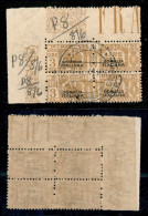 Colonie - Somalia - 1928 - 3 Lire (62) - Coppia Angolare Usata A Gimma Il 9.6.41 - Other & Unclassified