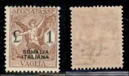 Colonie - Somalia - 1926 - 1 Lira (10) - Gomma Integra (150) - Sonstige & Ohne Zuordnung