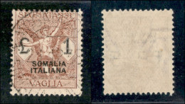 Colonie - Somalia - 1926  - 1 Lira (10 - Segnatasse Vaglia) Usato (220) - Autres & Non Classés