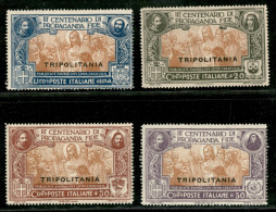 Colonie - Tripolitania - 1923 - Propaganda Fide (1/4) - Serie Completa - Gomma Integra - Autres & Non Classés