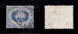 SAN MARINO - 1877 - 10 Cent (3) Usato - Ottimamente Centrato - Other & Unclassified