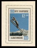 EUROPA - ALBANIA - 1964 - Foglietti Innsbruck 64 (Block 20/21) - Due Foglietti - Gomma Integra - Autres & Non Classés