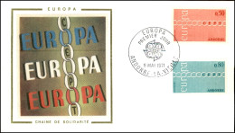 EUROPA - ANDORRA FRANCESE - Europa Cept (232/233) - Serie Completa - FDC 8.5.71 - Autres & Non Classés