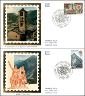 EUROPA - ANDORRA FRANCESE - Europa Cept (290/291) - Serie Completa - 2 FDC 29.4.78 - Other & Unclassified